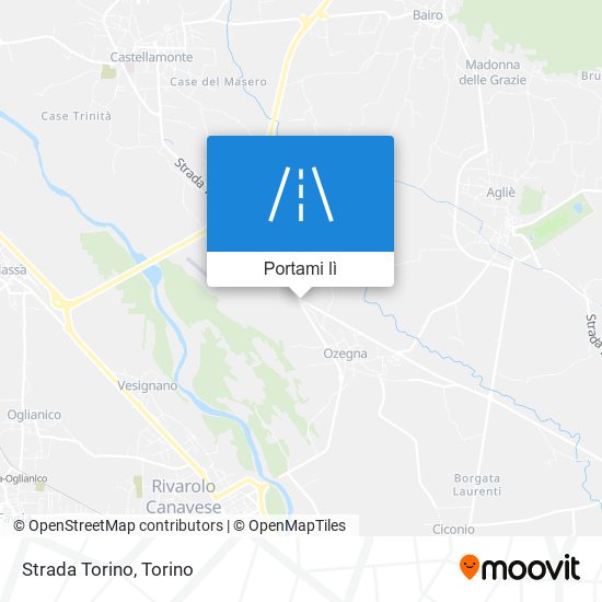 Mappa Strada Torino