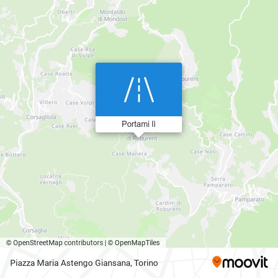 Mappa Piazza Maria Astengo Giansana