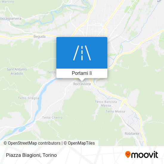 Mappa Piazza Biagioni