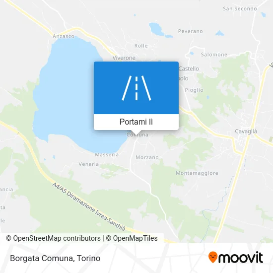 Mappa Borgata Comuna
