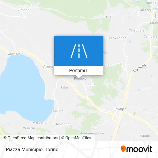 Mappa Piazza Municipio