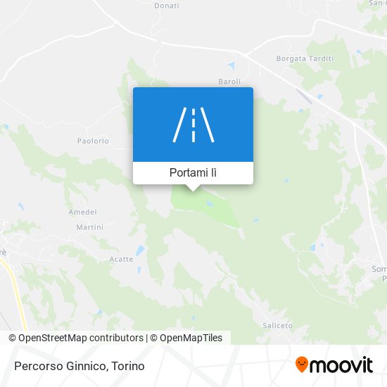 Mappa Percorso Ginnico