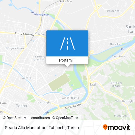 Mappa Strada Alla Manifattura Tabacchi