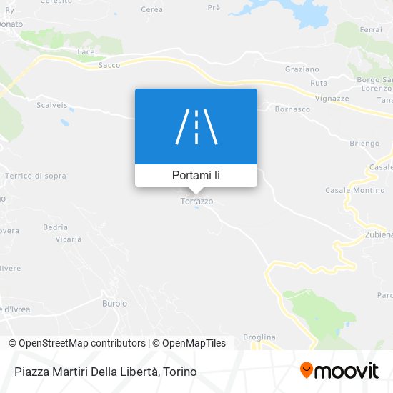 Mappa Piazza Martiri Della Libertà