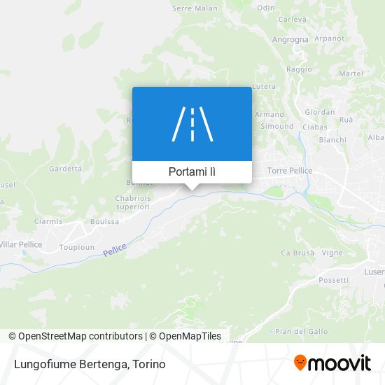 Mappa Lungofiume Bertenga