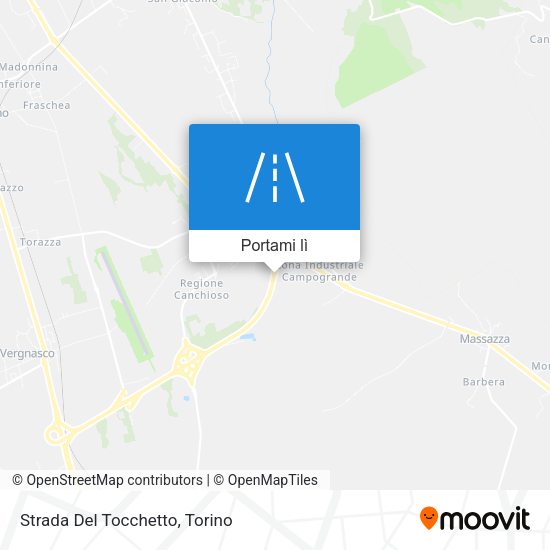 Mappa Strada Del Tocchetto