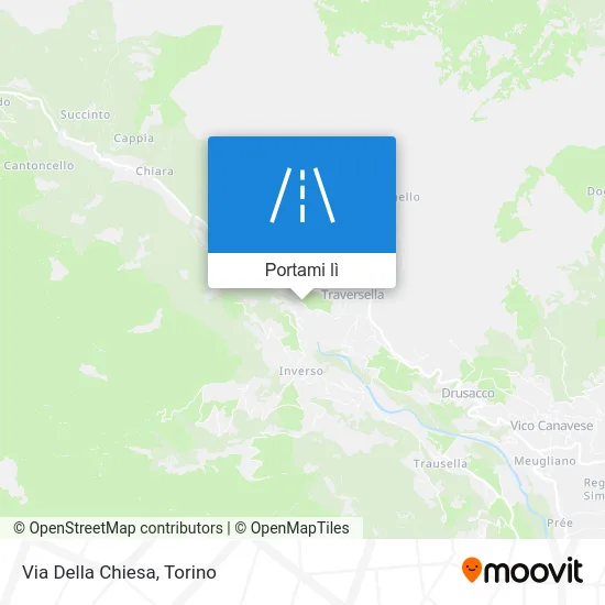 Mappa Via Della Chiesa