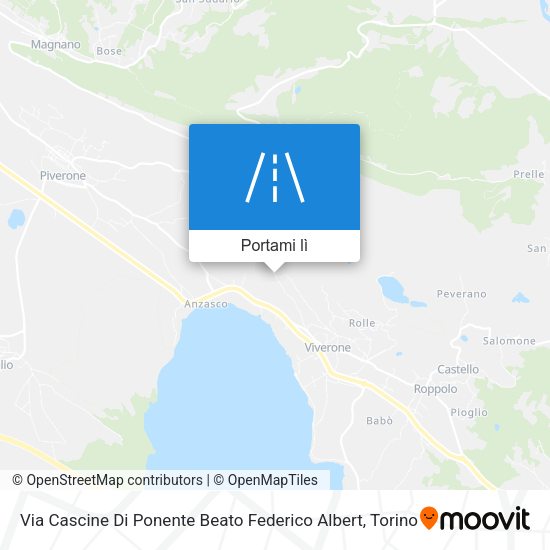 Mappa Via Cascine Di Ponente Beato Federico Albert