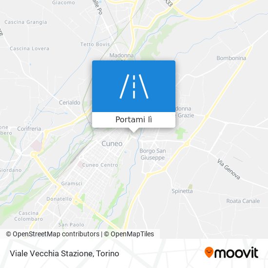 Mappa Viale Vecchia Stazione