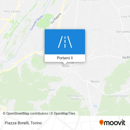 Mappa Piazza Borelli