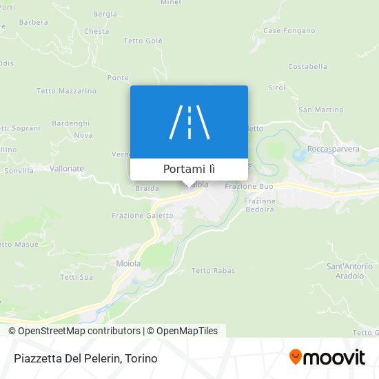 Mappa Piazzetta Del Pelerin