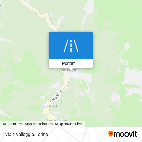 Mappa Viale Valleggia