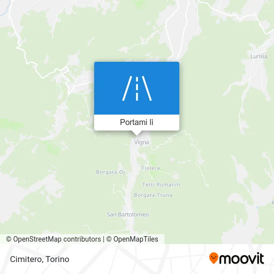 Mappa Cimitero