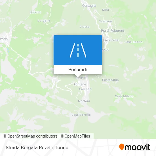 Mappa Strada Borgata Revelli