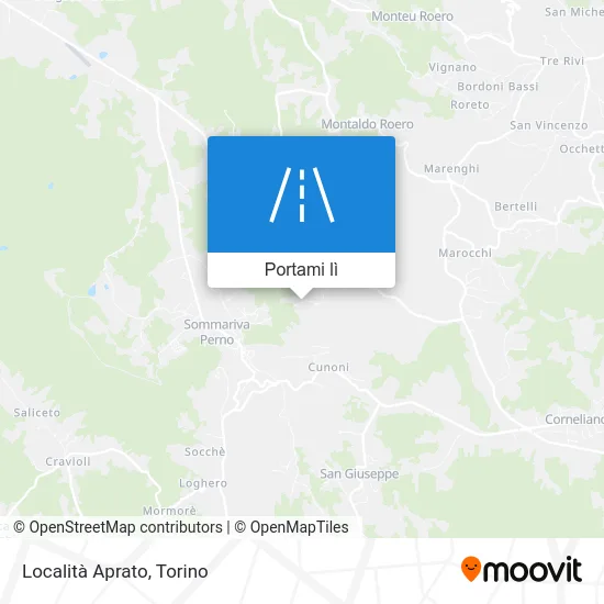 Mappa Località Aprato