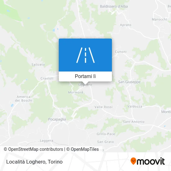 Mappa Località Loghero