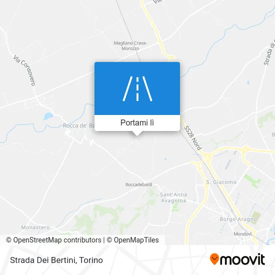 Mappa Strada Dei Bertini