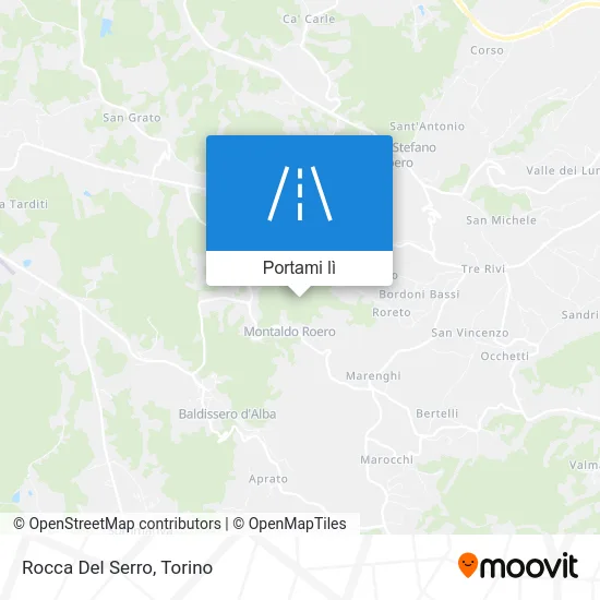 Mappa Rocca Del Serro