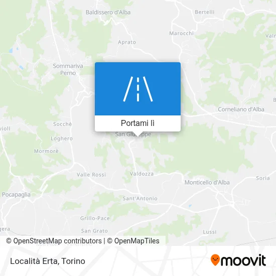 Mappa Località Erta