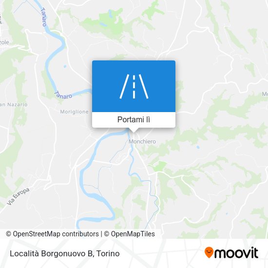Mappa Località Borgonuovo B