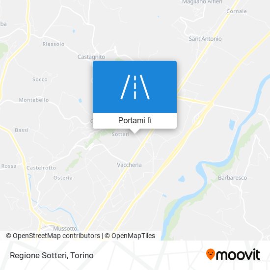 Mappa Regione Sotteri