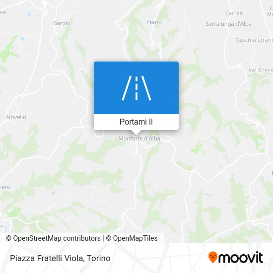 Mappa Piazza Fratelli Viola