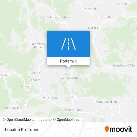 Mappa Località Re