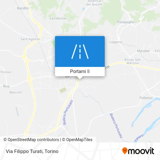Mappa Via Filippo Turati