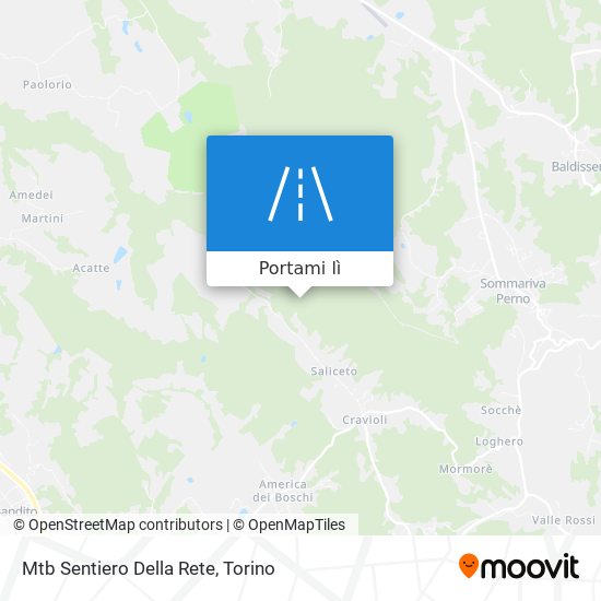 Mappa Mtb Sentiero Della Rete