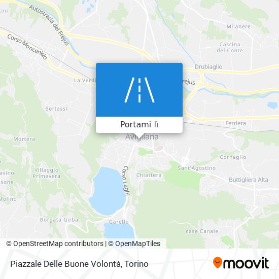 Mappa Piazzale Delle Buone Volontà