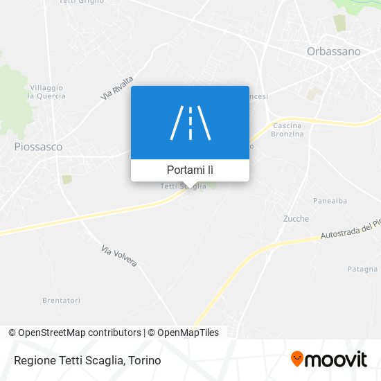 Mappa Regione Tetti Scaglia