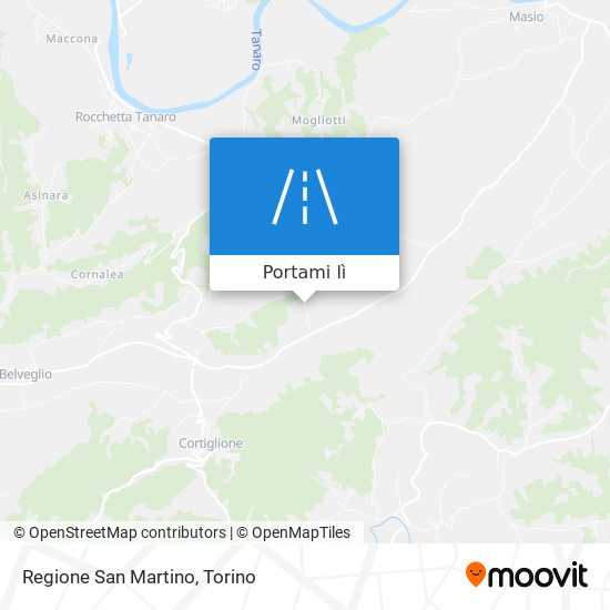 Mappa Regione San Martino