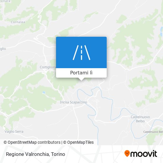 Mappa Regione Valronchia