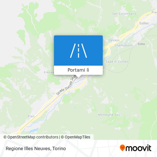 Mappa Regione Illes Neuves