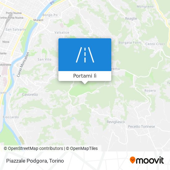 Mappa Piazzale Podgora