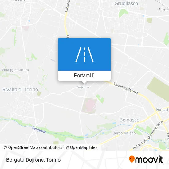 Mappa Borgata Dojrone