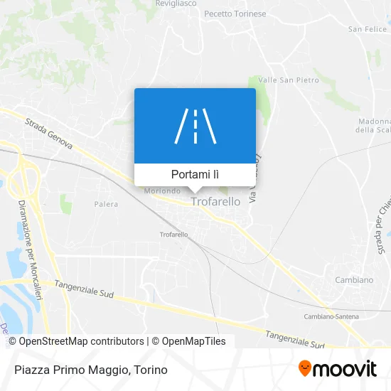 Mappa Piazza Primo Maggio