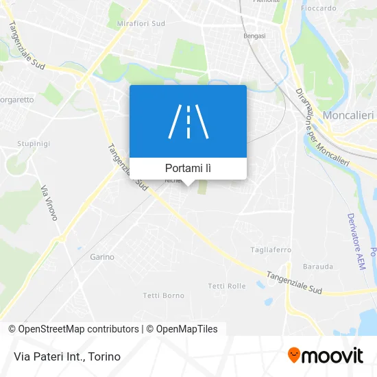 Mappa Via Pateri Int.