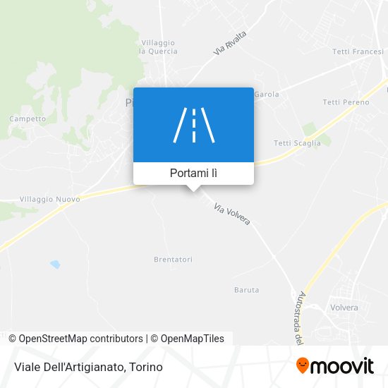 Mappa Viale Dell'Artigianato