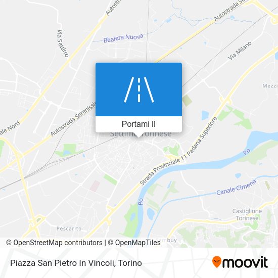 Mappa Piazza San Pietro In Vincoli