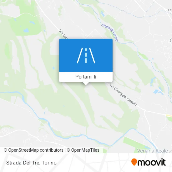 Mappa Strada Del Tre