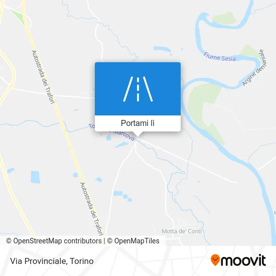 Mappa Via Provinciale