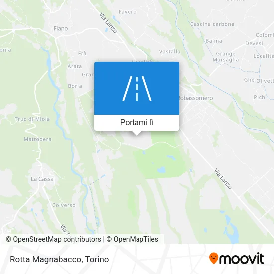 Mappa Rotta Magnabacco