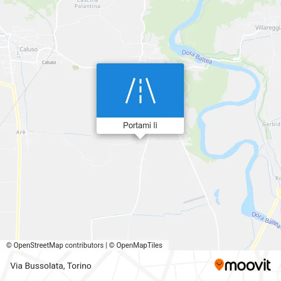 Mappa Via Bussolata