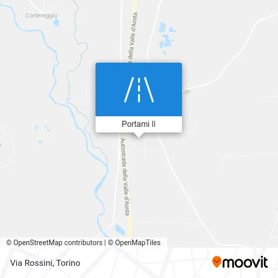 Mappa Via Rossini