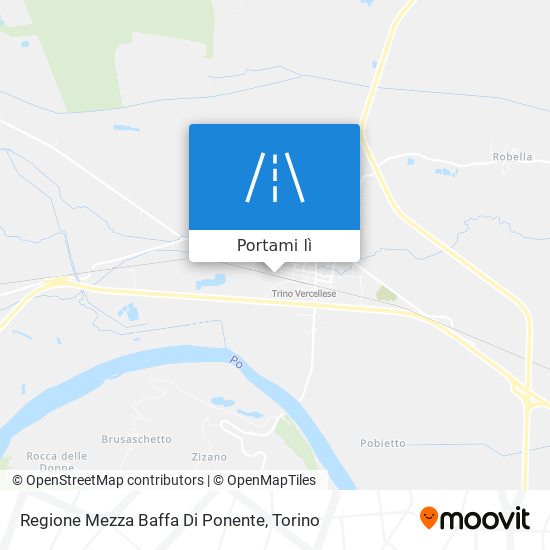 Mappa Regione Mezza Baffa Di Ponente