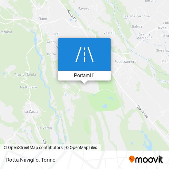 Mappa Rotta Naviglio