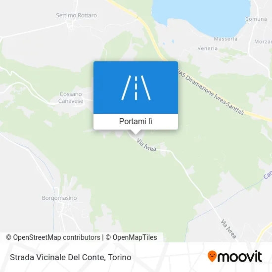 Mappa Strada Vicinale Del Conte