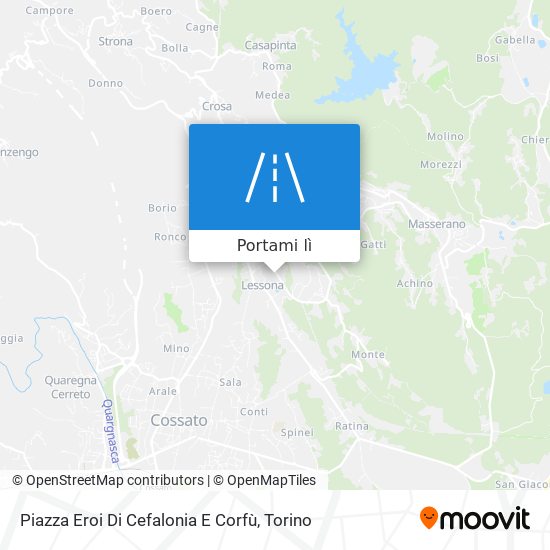 Mappa Piazza Eroi Di Cefalonia E Corfù