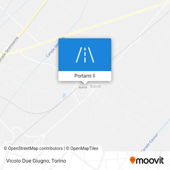Mappa Vicolo Due Giugno